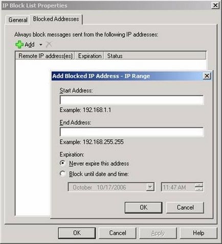Az Exchange Server 2007 szélén közlekedési szervert (4. rész)