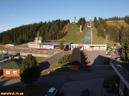 Strbske pleso (strbske pleso) - odihna în Slovacia pe lacuri începe aici