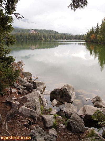 Strbske pleso (strbske pleso) - odihna în Slovacia pe lacuri începe aici