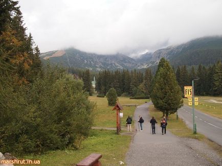 Strbske pleso (strbske pleso) - odihna în Slovacia pe lacuri începe aici