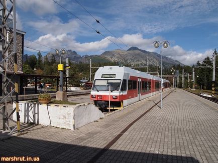 Strbske pleso (strbske pleso) - odihna în Slovacia pe lacuri începe aici