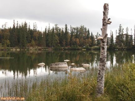 Strbske pleso (strbske pleso) - odihna în Slovacia pe lacuri începe aici