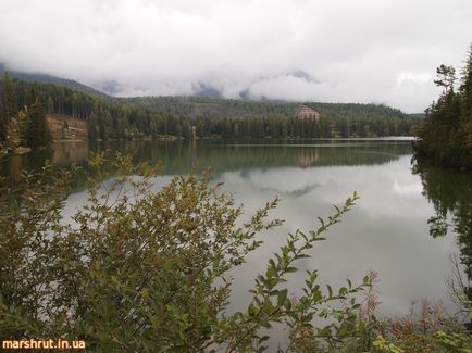 Strbske pleso (strbske pleso) - odihna în Slovacia pe lacuri începe aici