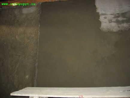 Tencuiala cu mâna (mâinile) Plaster cu mâinile proprii