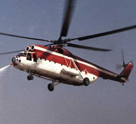 Sisteme de stingere orizontală a incendiilor pentru elicoptere - echipamente pentru pompieri,