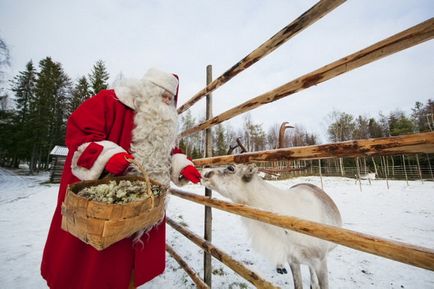 Mesés utazás a falu Mikulás Lappföld