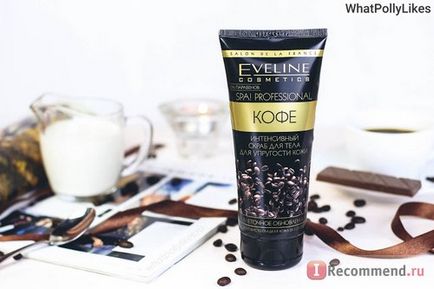 Body scrub eveline pentru elasticitatea pielii, cafea - 