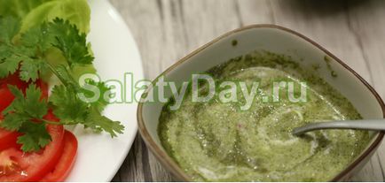 Сметанний соус для салату - швидко і смачно рецепт з фото і відео