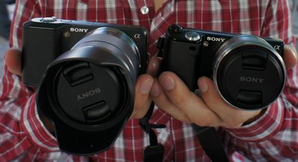 Sony NEX kompakt fényképezőgép DSLR minőség - technológia