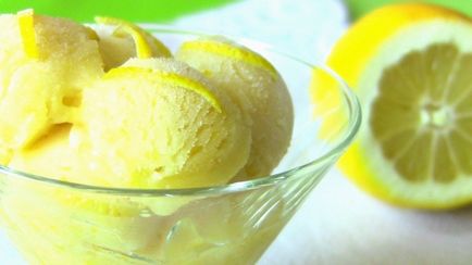 Сорбет лимонний особливості приготування