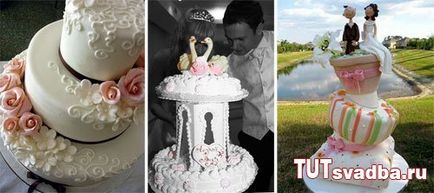 Az esküvői torta jár a sok szép hagyományokat - egy esküvői portál itt Wedding