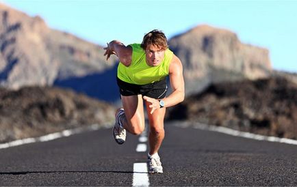 Sprinting cursa cum să stăpânească sportul de începător, caracteristicile de formare