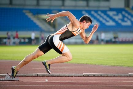 Sprinting cursa cum să stăpânească sportul de începător, caracteristicile de formare