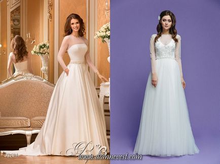 Весільні сукні з довгими рукавами 2017-2018, будинок наречених