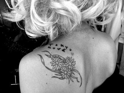 Tattoo Lady Gaga a portálon