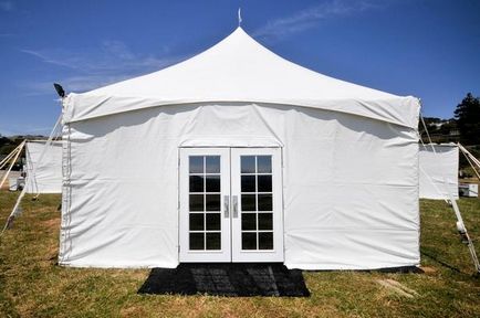 Tent pentru dacha - caracteristici ale copertinei dacha