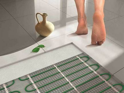 Apă caldă podea cu mâinile - instrucțiunea de moztazha în 3 pași simpli