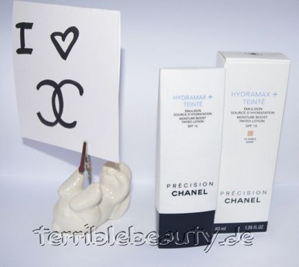 Emulsie tonală umidificare sursă chanel precizie hydramax teinte umiditate stimulare emulsie spf