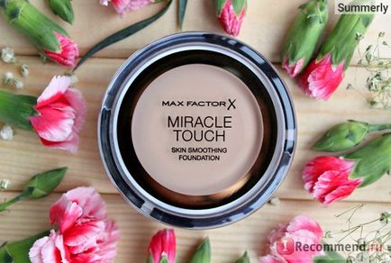 Тональний крем max factor miracle touch-liquid illusion foundation - «фотошоп в баночці або