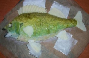 Торт риба з мастики - здивуєте рибалки, рецепти тортів, покрокове приготування з фото