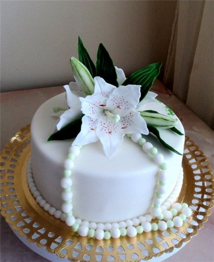 Torta krém rózsák (krém) Torta krém rózsák