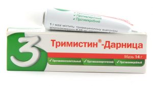 Trimistin - instrucțiuni pentru utilizarea de unguent antiseptic