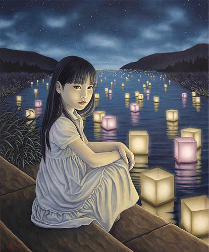 Lucrarea artiștilor japonezi (Shiori Matsumoto, yokota miharu, shu mizoguchi)