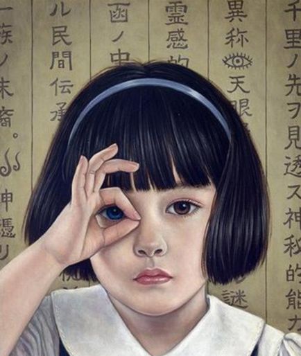 A kreativitás a japán művészek (Shiori Matsumoto, Yokota Miharu, shu Mizoguchi)