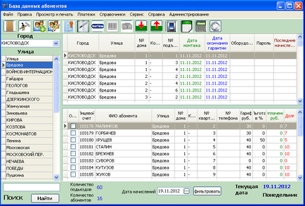 Contabilitate pentru abonați, software pentru afaceri