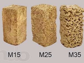 Greutatea specifică a rocii de cochilie, greutatea pietrei de coajă