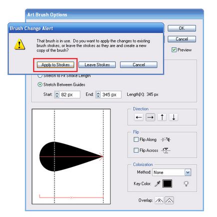 Adobe Illustrator - proprietăți noi de perie de artă în ilustrator cs5 - rboom