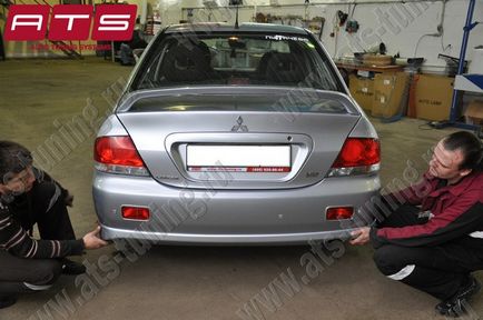 Instalarea kitului de caroserie pentru lanter mitsubishi lancer ix, lancers 9, vagon, clasic