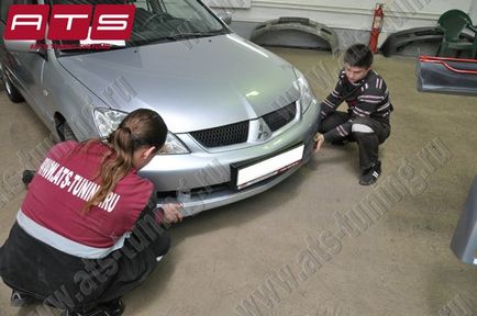 Instalarea kitului de caroserie pentru lanter mitsubishi lancer ix, lancers 9, vagon, clasic