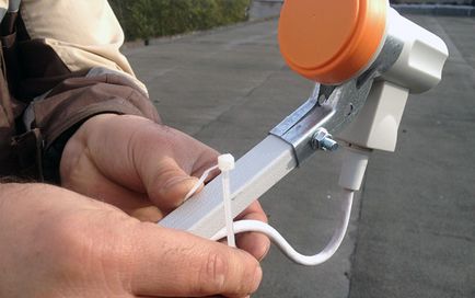 Instalarea unui antena satelit, cum să instalați singur un antene satelit, instalare