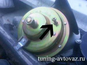 Instalarea melcilor de sunet pe un vas, tuning avtovaz