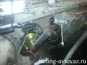 Instalarea melcilor de sunet pe un vas, tuning avtovaz