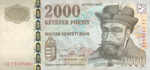 Валюта Угорщини -форінт