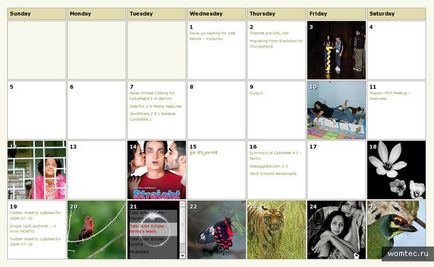 Віджети та плагіни календаря подій для wordpress, wordpress, womtec