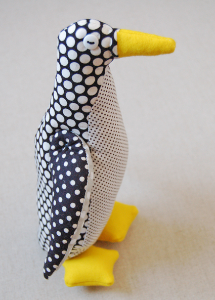 Pattern pinguin - făcând o jucărie moale cu mâinile tale, un cadou de mâinile tale