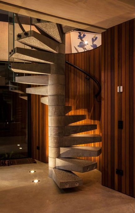 Гвинтові сходи (50 фото) ефектні інтер'єрні рішення