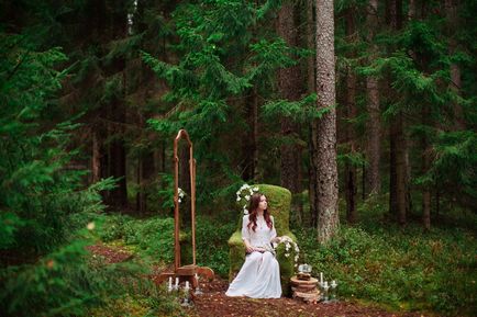 У казковому лісі весілля Поліни і Микити