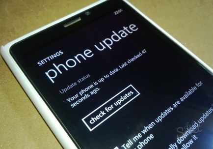 Windows phone як оновити