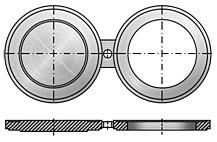 Jaluzele rotative (obturatoare) pe t-mm-25-01-06, tt-8924-6-90, atk 26-18-5-93 - unire dsk