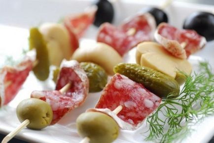 Snack az ünnepi asztal eredeti receptek képekkel (ételek az ünnepi asztal) Snack az ünnepi asztal eredeti recept fotókkal