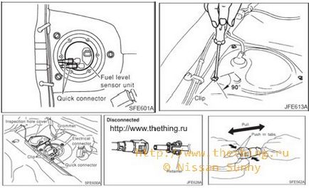 Заміна паливного фільтра · двигун nissan · faq nissan