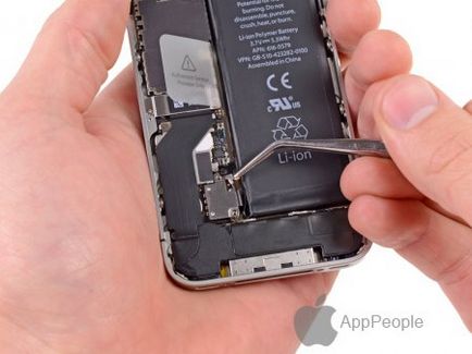 Înlocuirea sigiliului butonului home pe iphone 4s