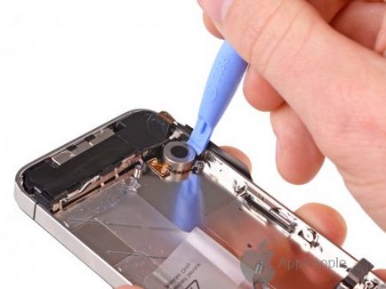 Înlocuirea sigiliului butonului home pe iphone 4s