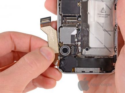 Înlocuirea sigiliului butonului home pe iphone 4s