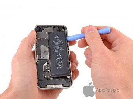 Înlocuirea sigiliului butonului home pe iphone 4s