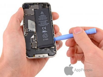 Înlocuirea sigiliului butonului home pe iphone 4s